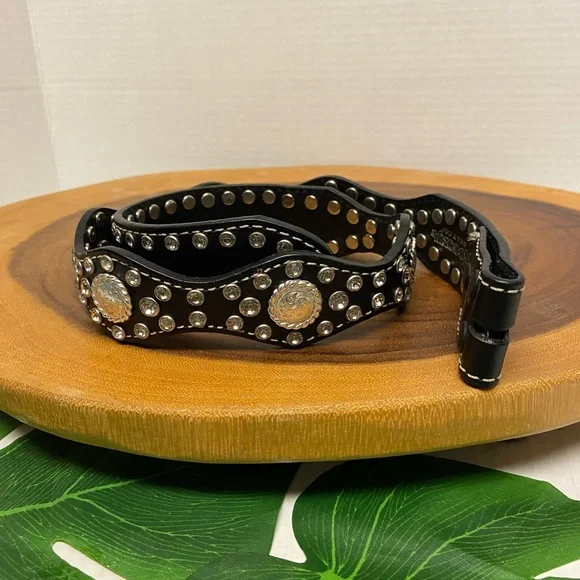 Nocona BELT CO. Blinged out Jeweled Rodeo Belt for interchangeable Buckles Nocona Belt Co. Women main image 4